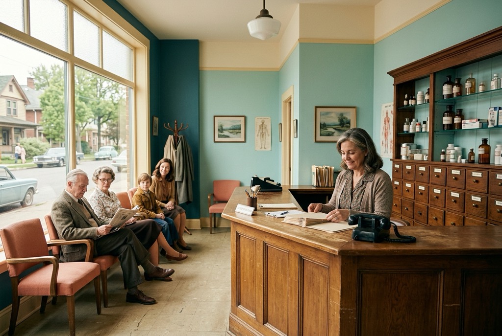 A vintage neighborhood community clinic